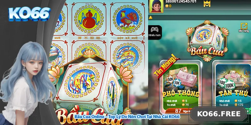 Bầu Cua Online – Top Lý Do Nên Chơi Tại Nhà Cái KO66