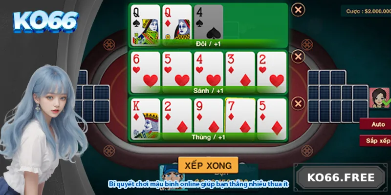 Bí quyết chơi mậu binh online giúp bạn thắng nhiều thua ít