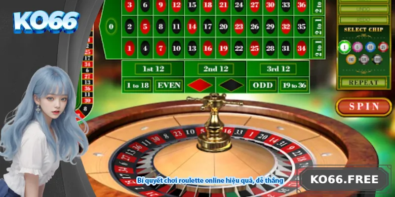 Bí quyết chơi roulette online hiệu quả, dễ thắng