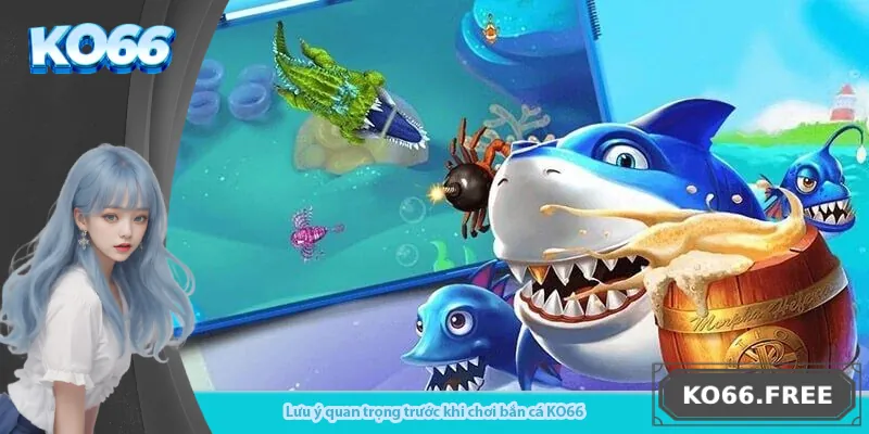 Lưu ý quan trọng trước khi chơi bắn cá KO66