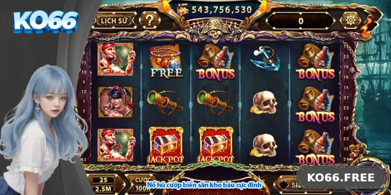 Nổ hũ cướp biển săn kho báu cực đỉnh