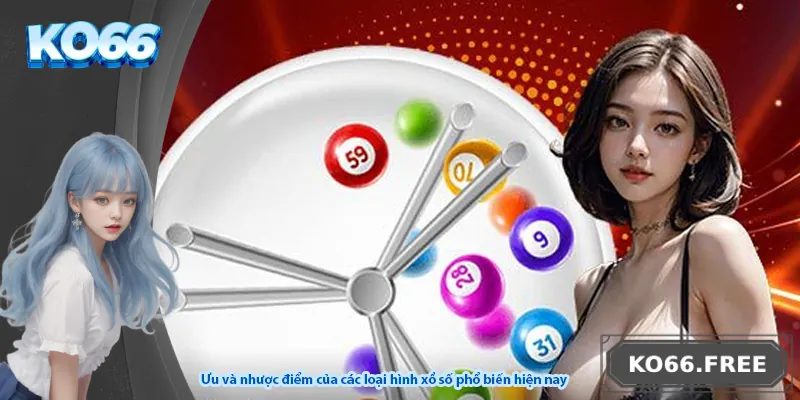 Ưu và nhược điểm của các loại hình xổ số phổ biến hiện nay